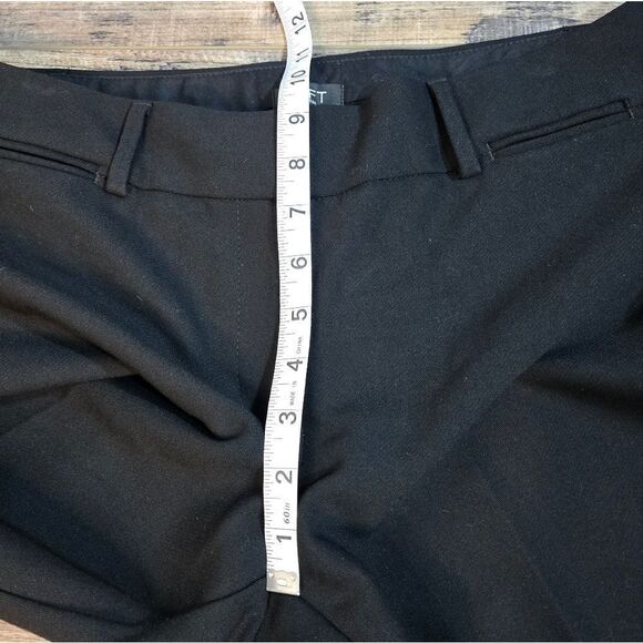 LOFT Petites Marisa Trouser black slacks modern fit size 8p 8 p - Picture 8 of 10